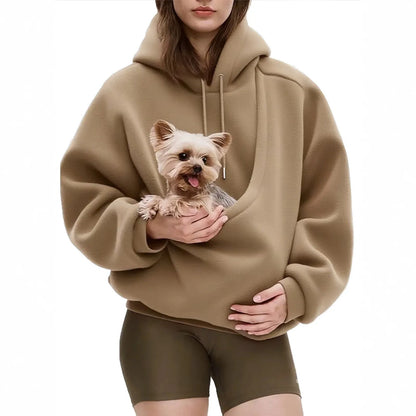 Moletom Coloá Aconchego — Com Bolso para Carregar seu Pet
