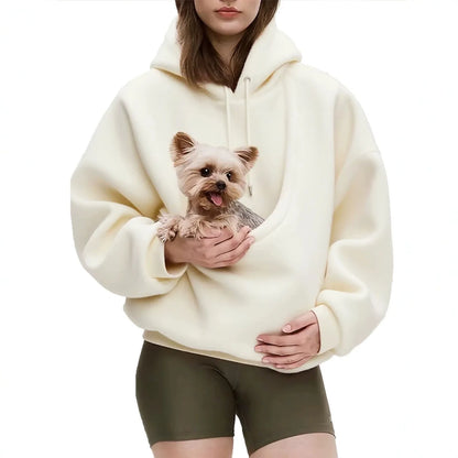 Moletom Coloá Aconchego — Com Bolso para Carregar seu Pet