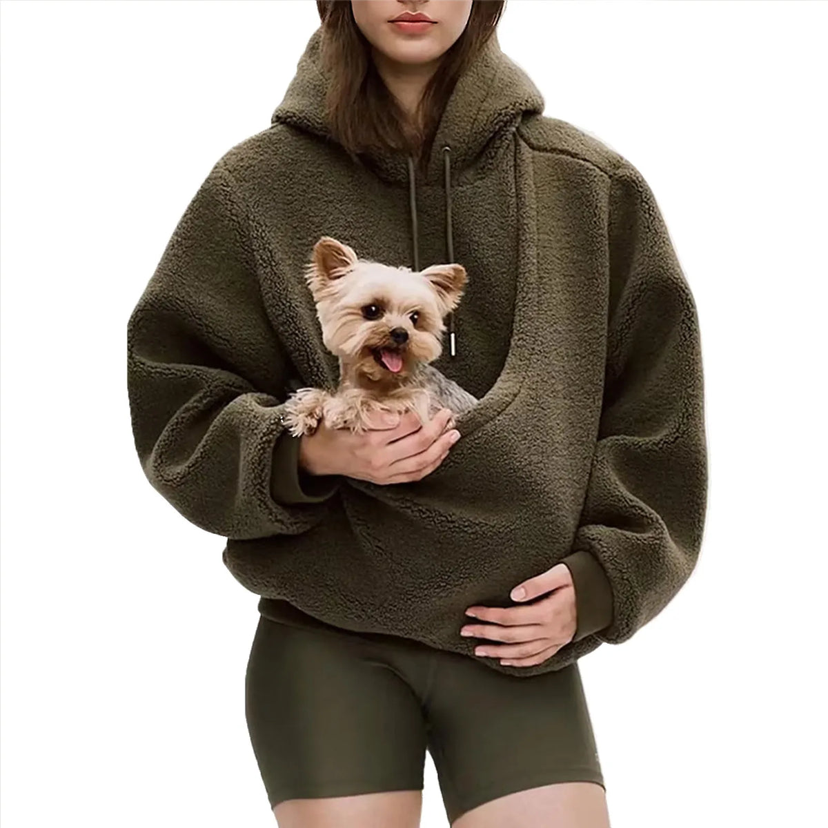 Moletom Coloá Aconchego — Com Bolso para Carregar seu Pet