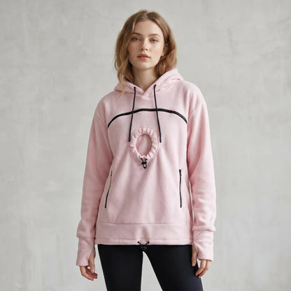Moletom Coloá Abraço — Com Bolso para Carregar seu Pet