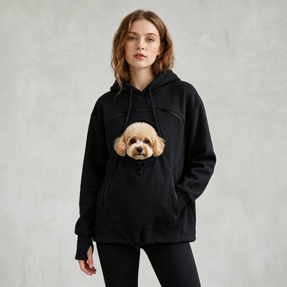 Moletom Coloá Abraço — Com Bolso para Carregar seu Pet