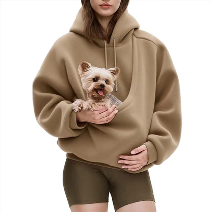 Moletom Coloá Aconchego — Com Bolso para Carregar seu Pet