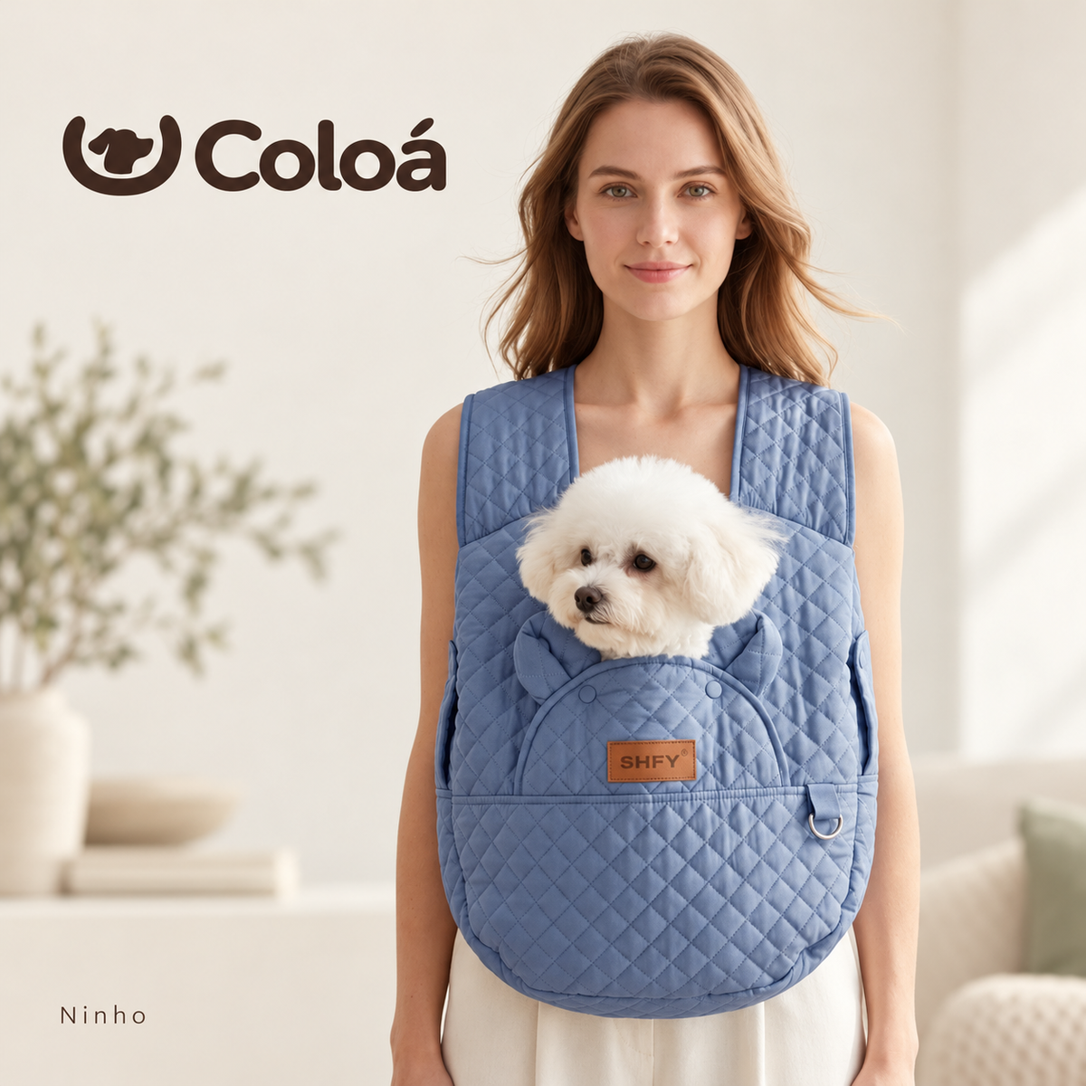 Coloá ninho azul — foto do produto